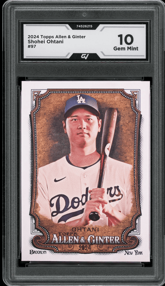 2024 Topps Allen & Ginter #97 Shohei Ohtani Graded 10 Gem Mint - Front