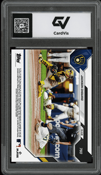 2026 Topps Now #760 Jackson Chourio Walk-Off RBI Graded 10 Gem Mint Presale