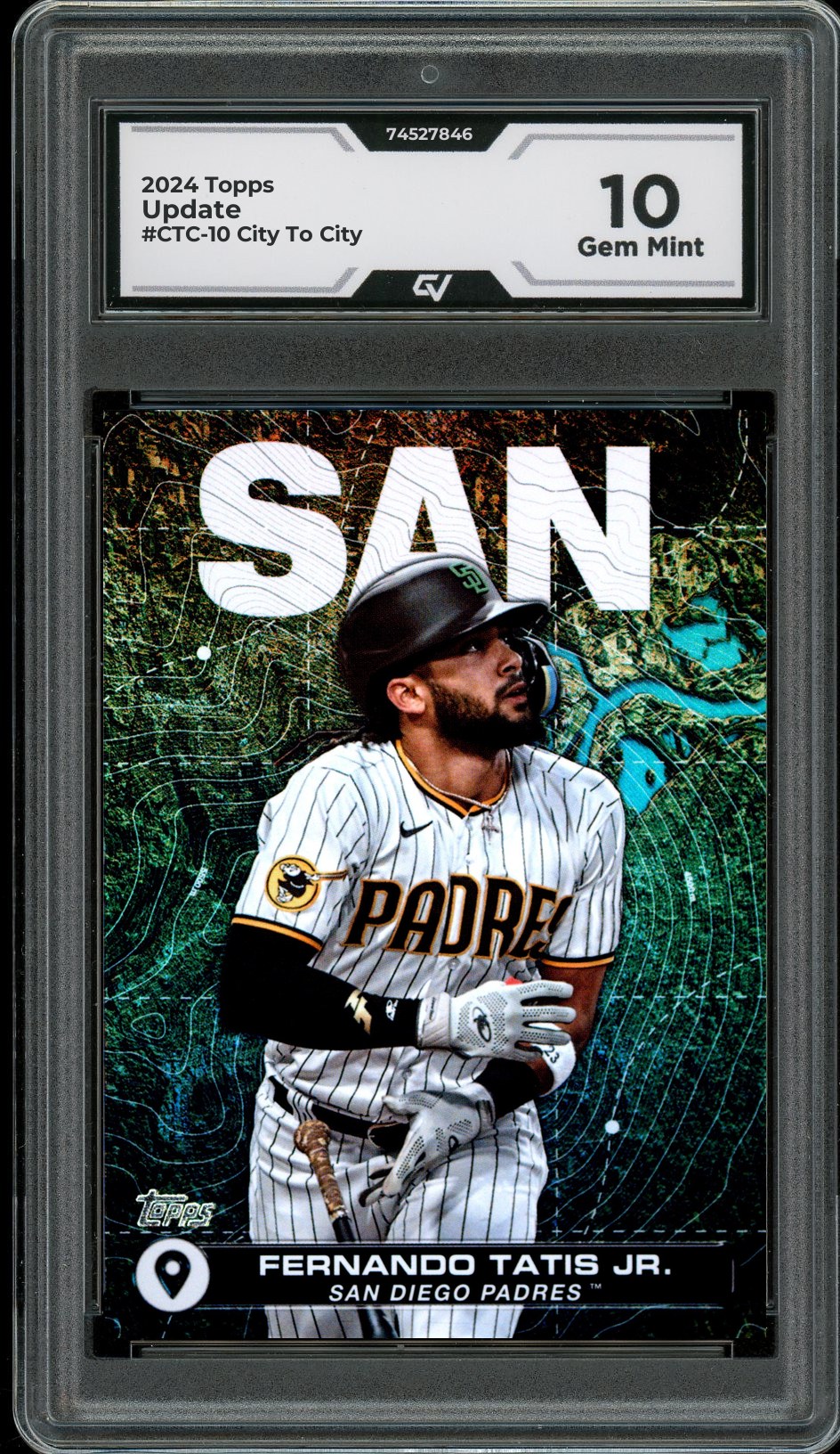 2024 Topps #CTC-10 Update City To City Graded 10 Gem Mint - Front