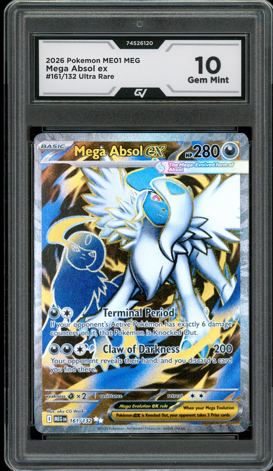 2026 Pokemon ME01 Mega Evolutions #134/132 Ivysaur IR Graded 10 Gem Mint
